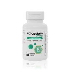 Potassium 99 mg, 100 Tablets
