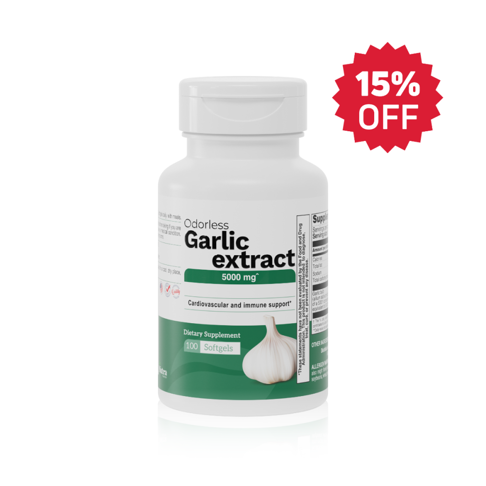 Odorless Garlic Extract 5000 mg