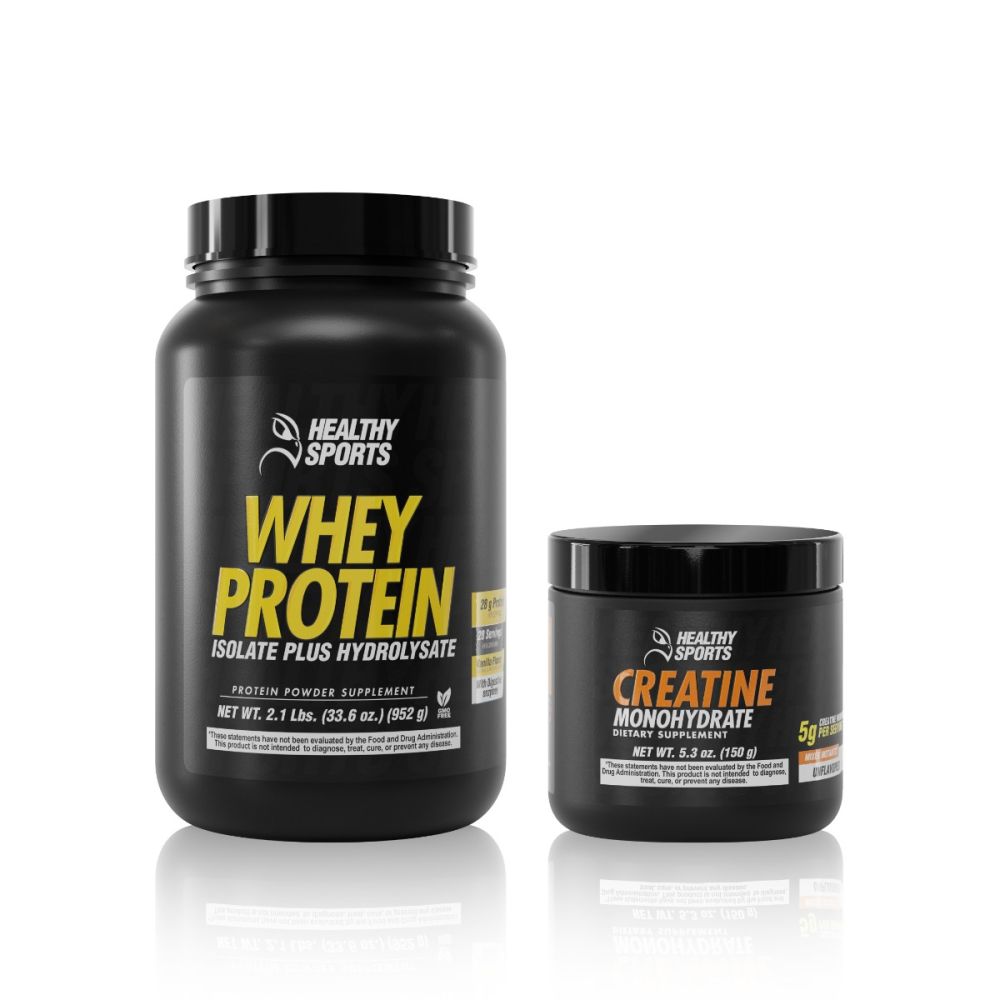 Whey Protein 2.1 lbs + Creatine 150 g – Nutra Limited Edition Pack